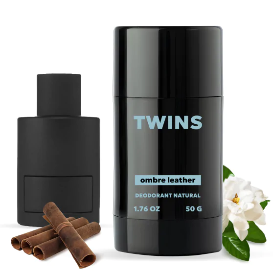 Дезодорант TWINS Ombre leather 50g.