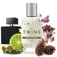TWINS Encre Noire Pour Femme