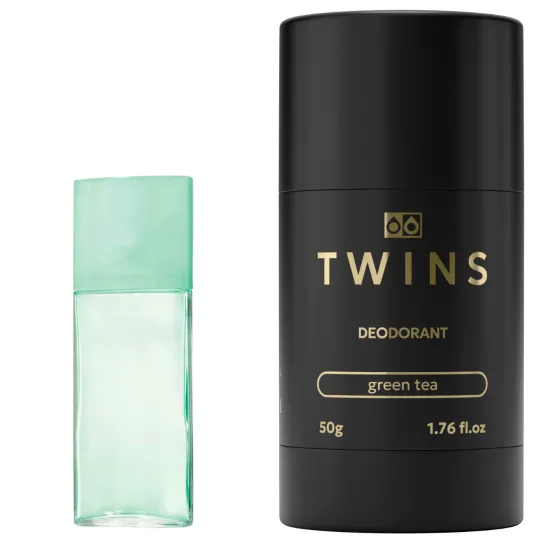 Дезодорант TWINS Green-Tea 50g.