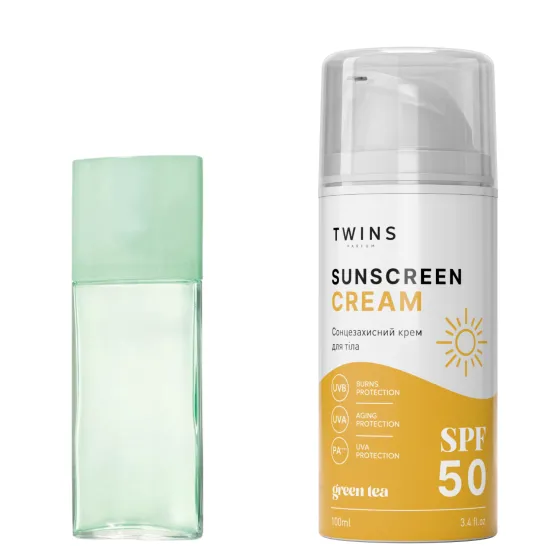 Сонцезахисний крем SPF 50 Green Tea