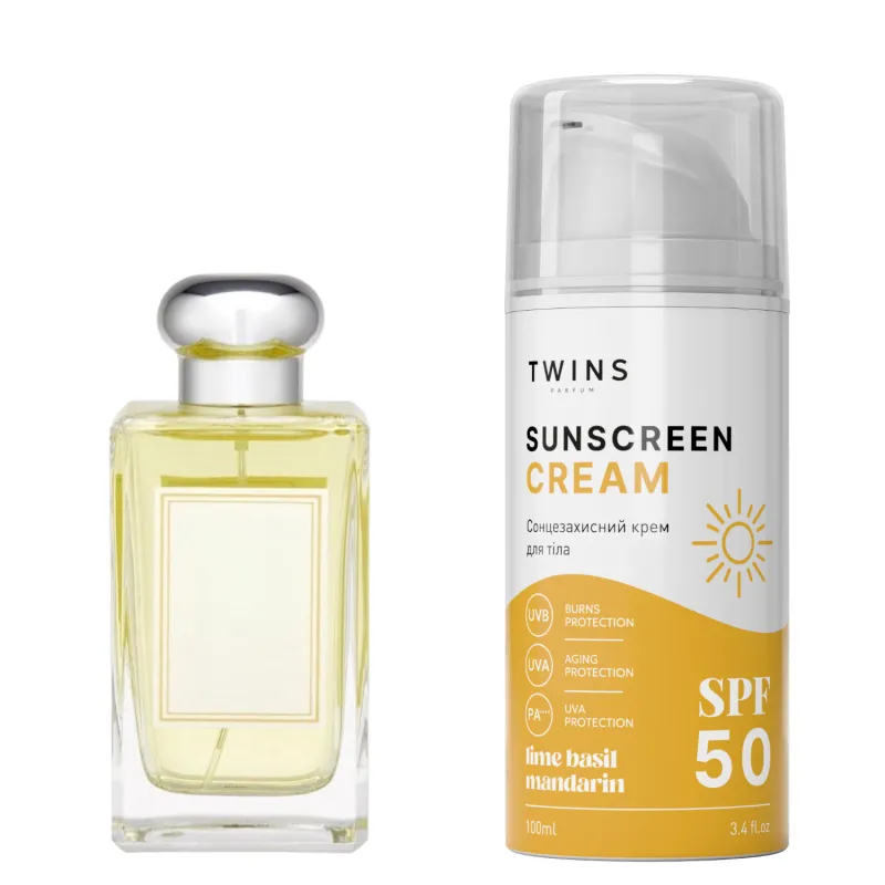 Сонцезахисний крем SPF 50 Lime Basil Mandarin