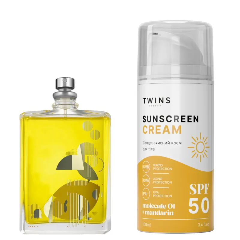 Сонцезахисний крем SPF 50 Molecule 01 + Mandarin