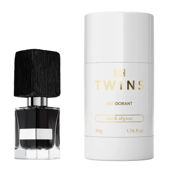 Дезодорант TWINS Black afgano 50g.