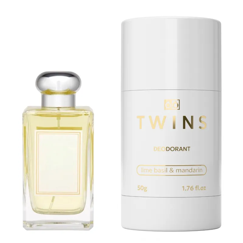Дезодорант TWINS Lime Basil & Mandarin 50g